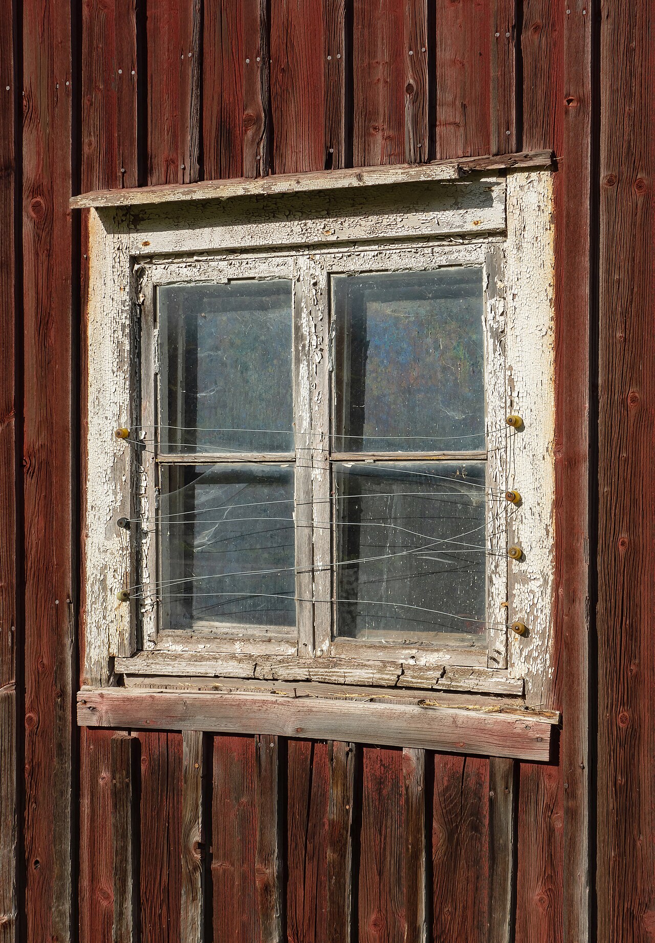 Ett fönster.