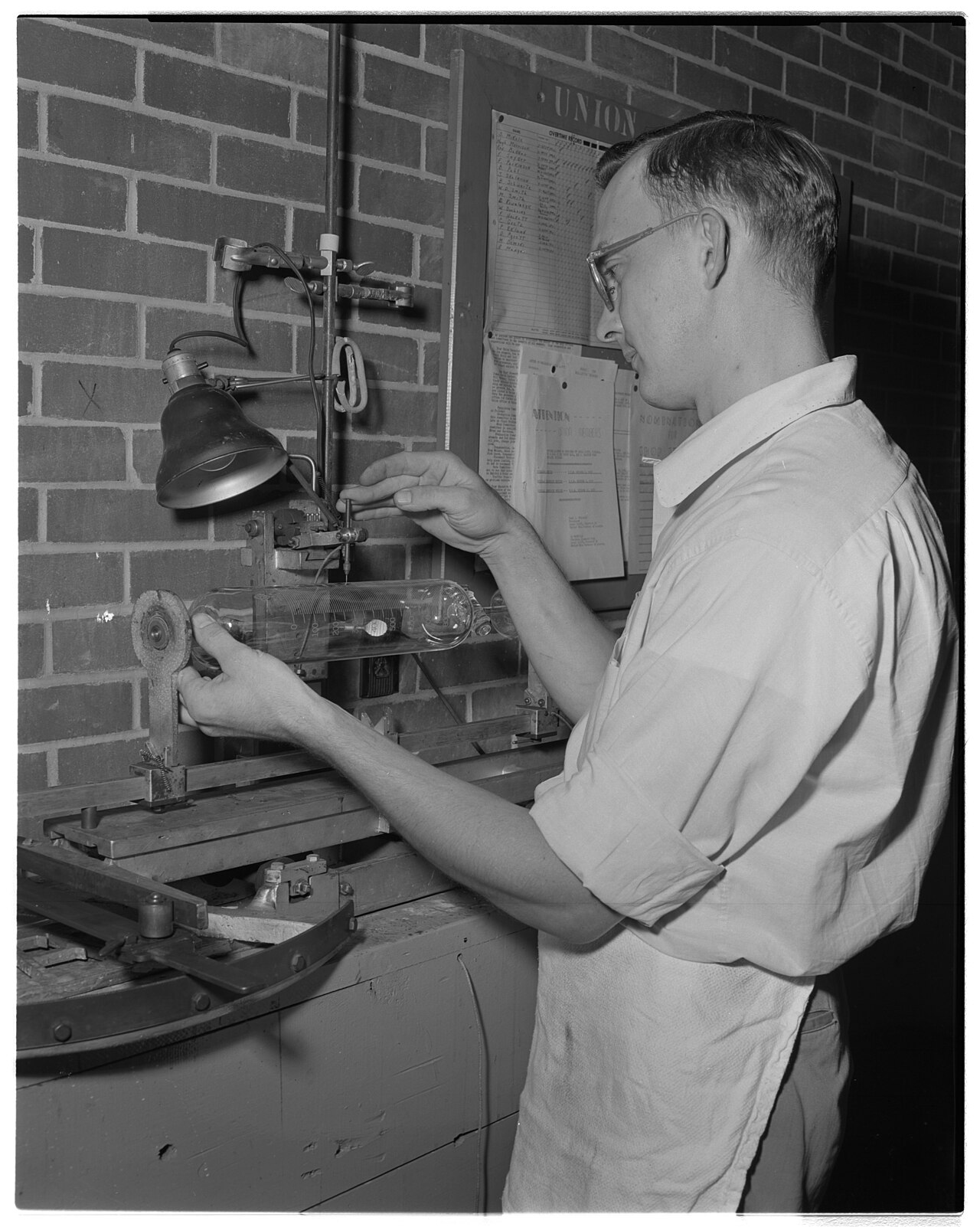 Kalibrering av ett instrument.