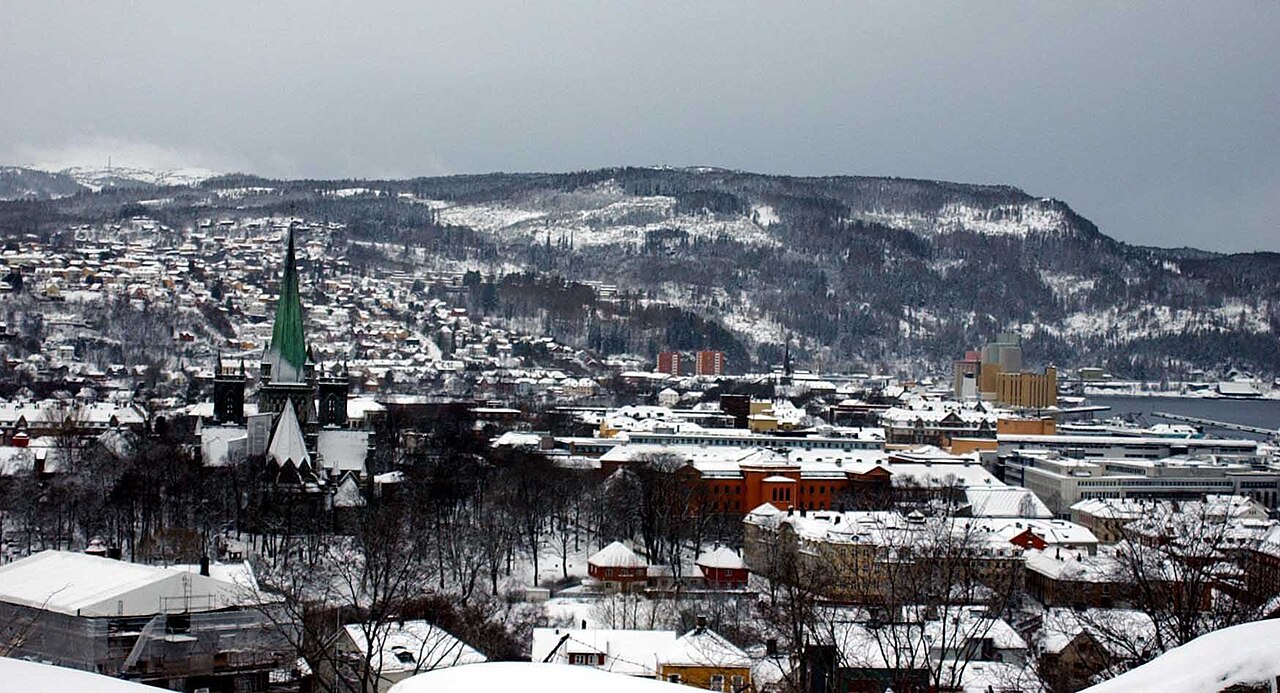 Trondheim i Norge.